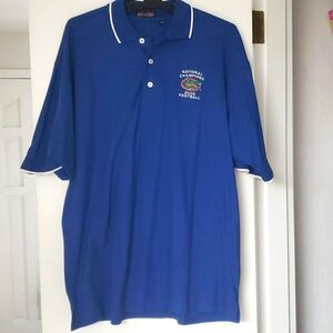 U F 2006 NATIONAL CHAMPIONS FOOTBALL POLO SHIRT NEW